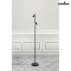 Lampada da terra OMARI IP20, Opaco, Nero