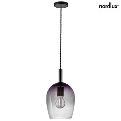 Pendant luminaire UMA 18, E27, smoky