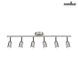 Nordlux Wand-/Deckenleuchte AVENUE 6 GU10, IP20, gebrsteter Stahl