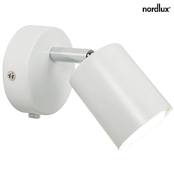 Nordlux LED Wall spotlight EXPLORE, GU10, IP20, white