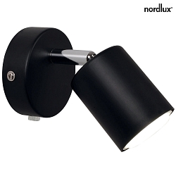 Nordlux LED Wall spotlight EXPLORE, GU10, IP20, black