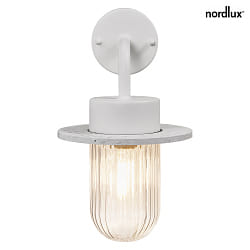 outdoor wall luminaire JANUKA E27 IP54, white matt dimmable