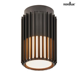 Plafonnier extrieur ALUDRA E27 IP54, seaside noir gradable