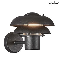 Outdoor Wall luminaire KURNOS 20, E14, IP54, black