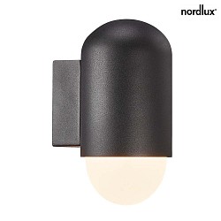 Outdoor Wall luminaire HEKA, E27, IP44, black