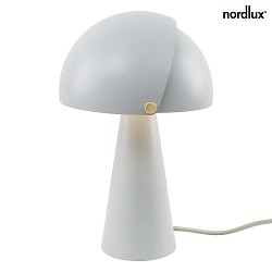 Table lamp ALIGN, E27, grey