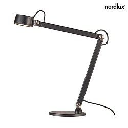 LED Table lamp NOBU, 9W, 2700K, black