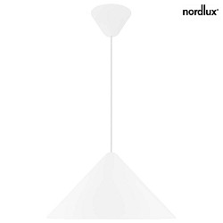Pendant luminaire NONO 49, E27, white