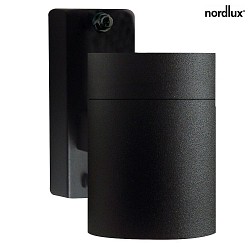 Außenwandleuchte TIN, GU10, IP54, schwarz