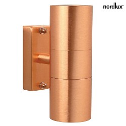 Outdoor Wall luminaire TIN, double, GU10, IP54, copper