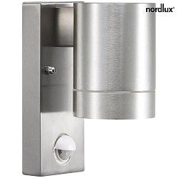 Outdoor Wall luminaire TIN MAXI, with sensor, GU10, IP54, aluminum