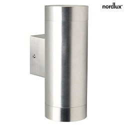 Luminaire mural dextrieur TIN MAXI haut bas GU10 IP54, aluminium, dgager 