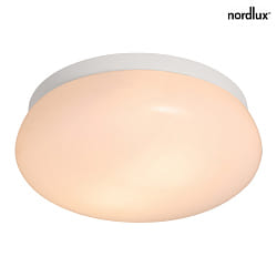 ceiling luminaire FOAM E27 IP44, white matt dimmable