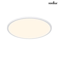 Luminaire de plafond OJA 42 IP54 CCT DIM rond, CCT Switch IP54, blanc mat gradable