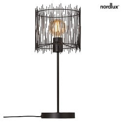 table lamp ELVIS E27, black