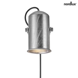 clamp lamp PORTER E27 IP20, galvanised 