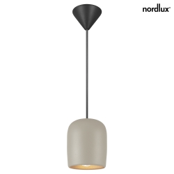 pendant luminaire NOTTI 10 E27 IP20, grey 