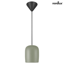 pendant luminaire NOTTI 10 E27 IP20, green, matt 