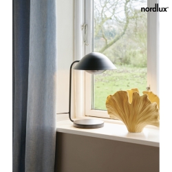 table lamp FREYA E14 IP20, black matt 