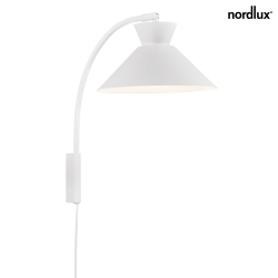 Wandleuchte DIAL, E27, IP20, wei
