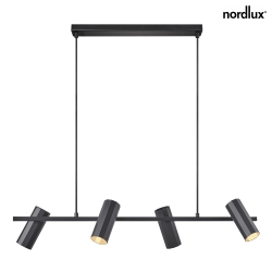 Luci a sospesione ALANIS 4-Lampadine GU10 IP20, Nero 