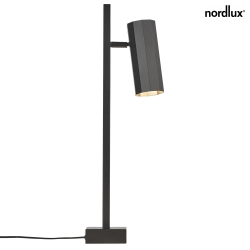 Tischleuchte ALANIS, GU10, IP20, 5W, schwarz