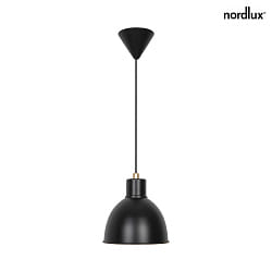 pendant luminaire POP E27 IP20, black matt dimmable