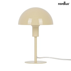 table lamp ELLEN MINI E14 IP20, yellow 