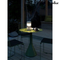 outdoor table luminaire COUPAR E27 IP54, sand coloured 