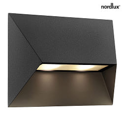 Applique da esterno PONTIO 27 GU10 IP54, Nero 