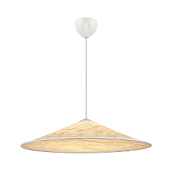 pendant luminaire HILL E27 IP20, white 