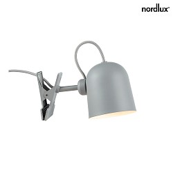 clamp lamp ANGLE GU10 IP20, grey 