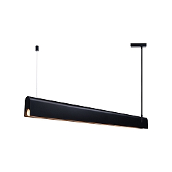 pendant luminaire BEAU 100 S14S IP20, black matt dimmable
