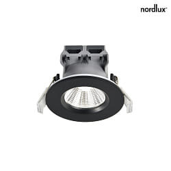 downlight FREMONT set of 3 IP65, black dimmable