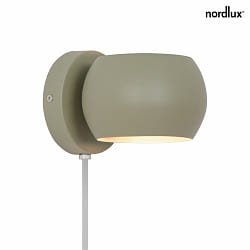 Luminaire mural BELIR G9 IP20, vert, mat, blanche