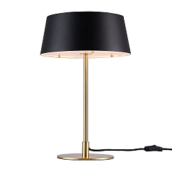Lampada da tavolo CLASI E14 IP20, nero opaco 
