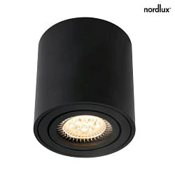 spot SABONIS GU10 IP20, black dimmable