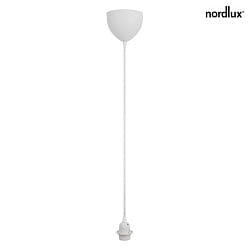 pendant suspension DELUX, white