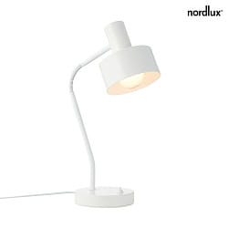 table lamp MATIS E27 IP20, white 