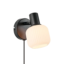 wall luminaire MILFORD MINI E14 IP20, black 