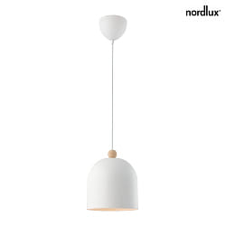 pendant luminaire GASTON E27 IP20, white dimmable