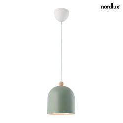 pendant luminaire GASTON E27 IP20, green dimmable