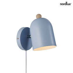 wall luminaire GASTON E27 IP20, blue 