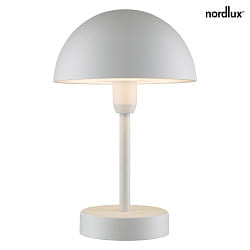battery table lamp ELLEN TO-GO IP44, white dimmable