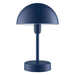 battery table lamp ELLEN TO-GO IP44, blue dimmable