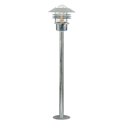 Nordlux Outdoor luminaire VEJERS Floor lamp, 92cm, E27, IP54, galvanized