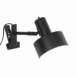 Lampe  pince MATIS E27 IP20, noir 