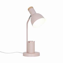 table lamp DEVONE  E27 IP20, dusty pink 
