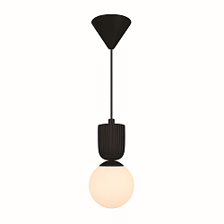 Luminaire  suspension SADIE E14 IP20, noir gradable