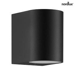 outdoor wall luminaire DION SINGLE GU10 IP44, black dimmable